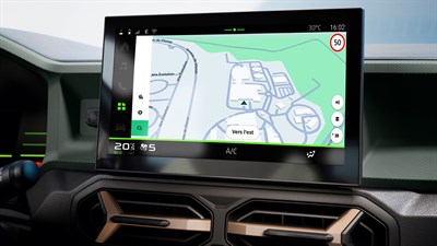 Connected navigation - Dacia New Media Nav Live