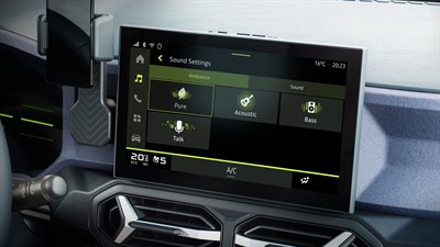 Arkamys 3D sound system - Dacia New Media Nav Live