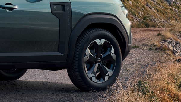 Dacia Duster - angle d'attaque