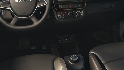 Nouvelle Dacia Spring rangements