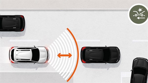 All New Dacia Spring Active emergency braking system