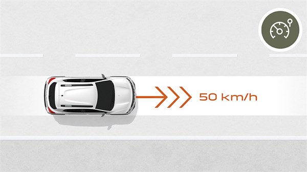 All-New Dacia Spring speed limiter