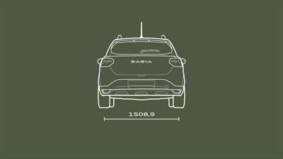 Sandero Stepway rear dimensions